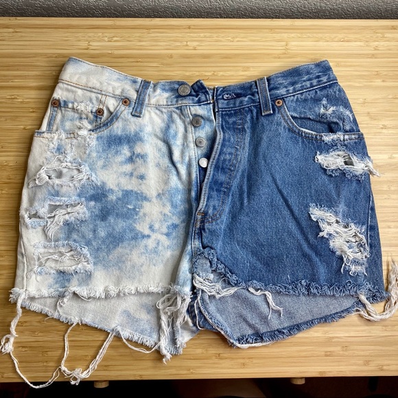 Levi's Pants - Levi’s 501 Shorts - Petros Vintage Custom